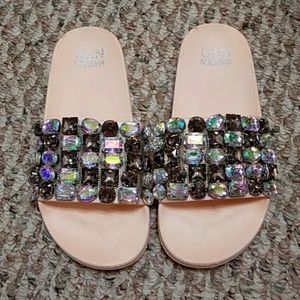COPY - Madden NYC bejeweled slides